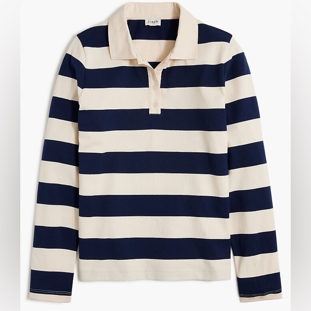 J. Crew Striped Rugby Shirt